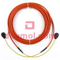 AS-2P-2M-B - Fibre Optic Cable for MELSECNET SI 200/250um, DL-72ME Connectors, 2M