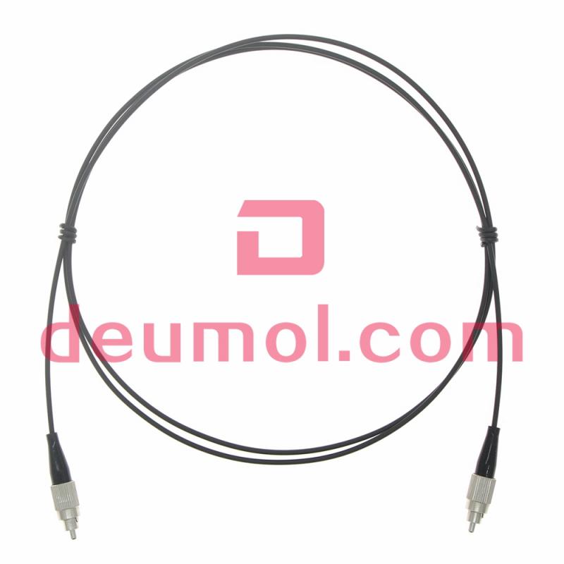 FC 1.0mm Plastic Optical Fiber Cable Assemblies, FC/FC POF Patch Cords, Simplex 10M