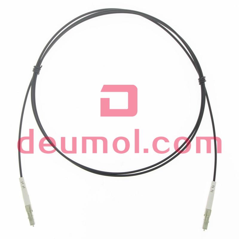 LC 1.0mm Plastic Optical Fiber Cable Assemblies, LC/LC POF Patch Cords, Simplex 6M