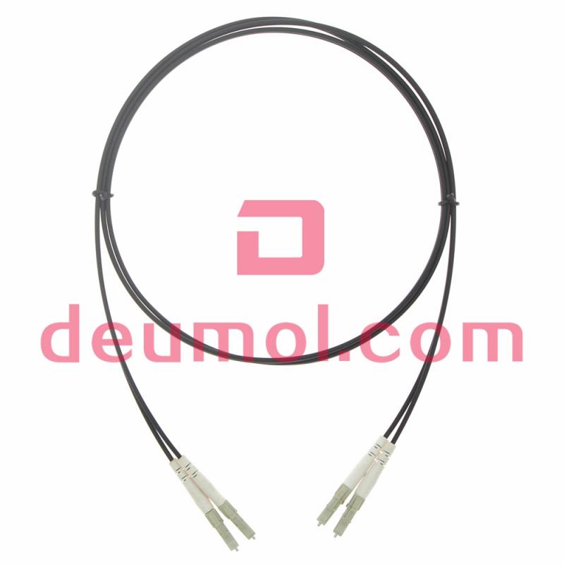 LC 1.0mm Plastic Optical Fiber Cable Assemblies, LC/LC POF Patch Cords, Duplex 1M