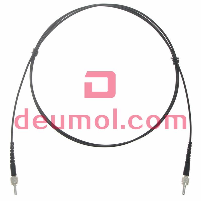 SMA905 1.0mm Plastic Optical Fiber Cable Assemblies, SMA/SMA POF Patch Cords, Simplex 0.5M