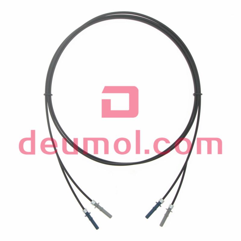 HFBR4501Z/HFBR-4511Z 1.0mm Plastic Optical Fiber Cable Assemblies, Versatile Link V-PIN POF Patch Cords, Duplex 50M