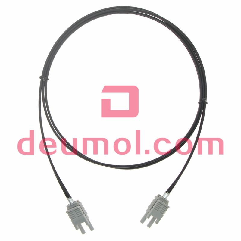 HFBR4516Z/HFBR-4516Z 1.0mm Plastic Optical Fiber Cable Assemblies, Versatile Link V-PIN POF Patch Cords, Duplex 0.5M