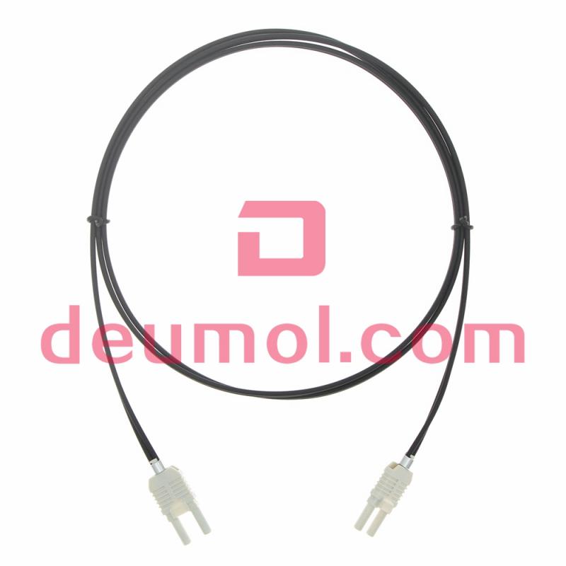 HFBR4506Z/HFBR-4506Z 1.0mm Plastic Optical Fiber Cable Assemblies, Versatile Link V-PIN POF Patch Cords, Duplex 10M
