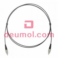 FC 1.0mm Plastic Optical Fiber Cable Assemblies, FC/FC POF Patch Cords, Simplex 0.5M