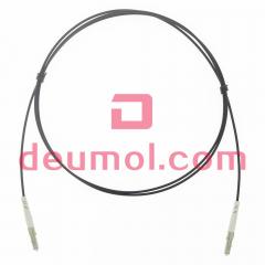 LC 1.0mm Plastic Optical Fiber Cable Assemblies, LC/LC POF Patch Cords, Simplex 0.5M