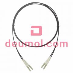 LC 1.0mm Plastic Optical Fiber Cable Assemblies, LC/LC POF Patch Cords, Duplex 0.5M