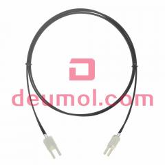 HFBR4506Z/HFBR-4506Z 1.0mm Plastic Optical Fiber Cable Assemblies, Versatile Link V-PIN POF Patch Cords, Duplex 0.5M