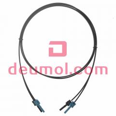 HFBR4531Z/HFBR-4533Z 1.0mm Plastic Optical Fiber Cable Assemblies, Versatile Link V-PIN POF Patch Cords, Duplex 0.5M