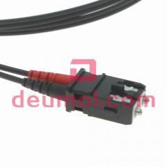 SC-RJ 980/1000um Plastic Optical Fiber Cable Assemblies, SC-RJ POF Patch Cords, Duplex 0.5M