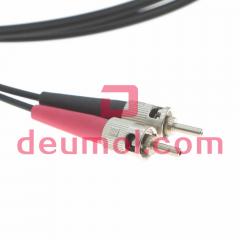 BFOC 980/1000um Plastic Optical Fiber Cable Assemblies, BFOC POF Patch Cords, Duplex 1M