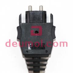 AS-2P-1M-B - Fibre Optic Cable for MELSECNET SI 200/250um, DL-72ME Connectors, 1M