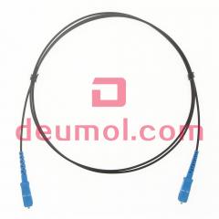 SC 1.0mm Plastic Optical Fiber Cable Assemblies, SC/SC POF Patch Cords, Simplex 0.5M