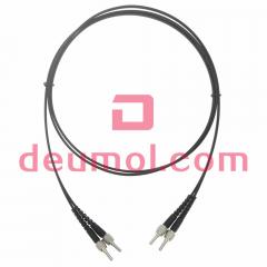 SMA905 1.0mm Plastic Optical Fiber Cable Assemblies, SMA/SMA POF Patch Cords, Duplex 5M